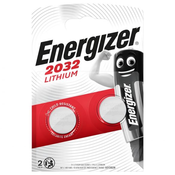 Energizer pogaļbaterija - CR2032 (2 gab.)