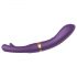 Funny Me Dual - akumulators, 2in1 mēles vibrators (violets)