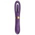 Funny Me Dual - akumulators, 2in1 mēles vibrators (violets)