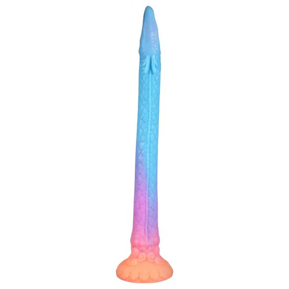 OgazR XXL Zels - fluorescējošs anālais dildo - 47 cm (rozā)