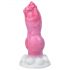 Animalorny Buldogs - suņa dzimumlocekļa dildo - 17 cm (rozā)