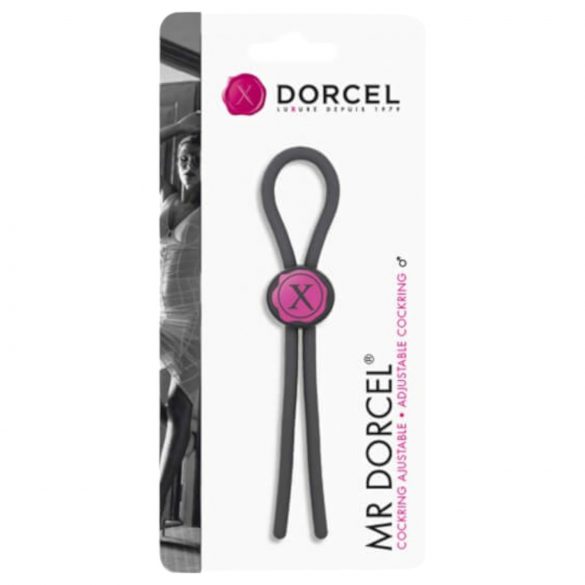 Dorcel Mr. Dorcel - regulējams dzimumlocekļa gredzens (pelēks)