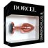 Dorcel Diamond Plug S - alumīnija anālais spraudnis - mazs (rozā zelts)