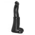 AnimHole Bull - vērša dzimumlocekļa dildo - 25cm (melns)