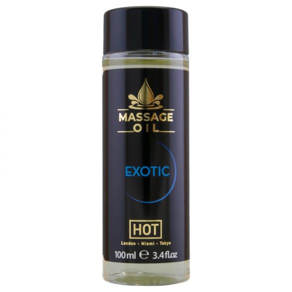 HOT ādas kopšana masāžas eļļa - eksotisks (100ml)