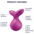 Satisfyer Viva la Vulva 3 - klitora vibrators (violets)