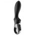 Satisfyer Heat Climax - gudrs, sildošs anālais vibrators (melns)