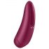 Satisfyer Curvy 1+ - gudrais gaisa viļņu klitora stimulators (sarkans)