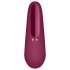 Satisfyer Curvy 1+ - gudrais gaisa viļņu klitora stimulators (sarkans)