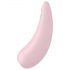 Satisfyer Curvy 2+ - gudrais gaisa viļņu klitora stimulators vibrators (rozā)