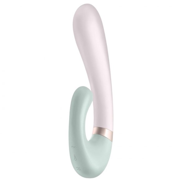 Satisfyer Heat Wave - gudrais, sildošais, ar rokturi vibrators (piparmētra)