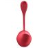 Satisfyer Shiny Petal - radiovibrācijas ola (sarkana)