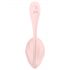 Satisfyer Ribbed Petal - radiovadības vibrācijas ola (rozā)