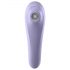 Satisfyer Dual Pleasure - gudrais ar gaisa viļņiem 2in1 vibrators (violets)