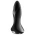 Satisfyer Rotator Plug 1 - pērļots anālais vibrators (melns)