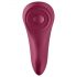 Satisfyer Sexy Secret - gudrās ūdensnecaurlaidīgās biksīšu vibratora (sarkanā krāsā)