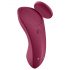 Satisfyer Sexy Secret - gudrās ūdensnecaurlaidīgās biksīšu vibratora (sarkanā krāsā)