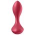 Satisfyer Backdoor Lover - uzlādējams, ūdensnecaurlaidīgs anālais vibrators (sarkans)