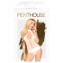 Penthouse Perfect Lover - balta (balta) ar siksnu kaklam (balts)  - M/L