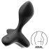 Satisfyer Game Changer - uzlādējams anālais vibrators (melns)