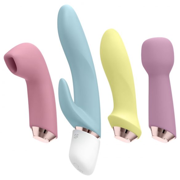 Satisfyer Marvelous Four - akumulatoru vibratora komplekts (4 daļas)