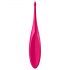 Satisfyer Twirling Fun - ūdensizturīgs klitora vibrators ar akumulatoru (magenta)