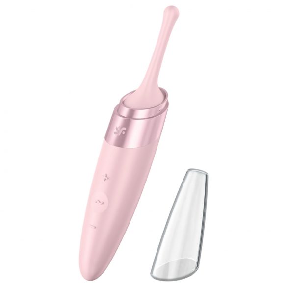 Satisfyer Twirling Delight - uzlādējams, ūdensizturīgs klitora vibrators (rozā)