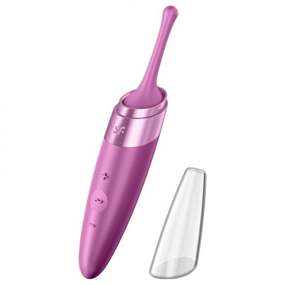 Satisfyer Twirling Delight - ūdensizturīgs klitora vibrators (violets)