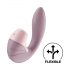 Satisfyer Supernova - akumulatora, gaisa viļņu 2in1 vibrators (rozā)