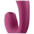 Satisfyer Sunray - akumulatora, gaisa viļņu 2in1 vibrators (sarkans)