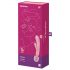 Satisfyer Triple Lover - G-punkta un masāžas vibrators (rozā)