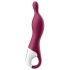 Satisfyer A-Mazing 1 - uzlādējams, A-punkta vibrators (sarkans)