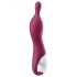 Satisfyer A-Mazing 1 - uzlādējams, A-punkta vibrators (sarkans)