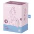 Satisfyer Vulva Lover 3 - akumulators, gaisa viļņu klitora stimulators (rozā)