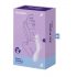 Satisfyer Curvy Trinity 2 - akumulatora gaisa viļņu 2-in-1 vibrators (violets)