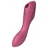 Satisfyer Curvy Trinity 3 - uzlādējams gaisa viļņu 2in1 vibrators (sarkans)