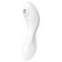 Satisfyer Curvy Trinity 5+ - gudrais 2in1 vibrators (balts)