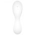 Satisfyer Curvy Trinity 5+ - gudrais 2in1 vibrators (balts)