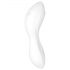 Satisfyer Curvy Trinity 5+ - gudrais 2in1 vibrators (balts)