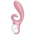 Satisfyer Hug Me - gudrais klitora vibrators (rozā)