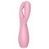 Satisfyer Threesome 3 - akumulatora klitora vibrators (rozā)