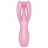 Satisfyer Threesome 3 - akumulatora klitora vibrators (rozā)