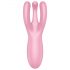 Satisfyer Threesome 4 - gudrais klitora vibrators (rozā)