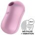 Satisfyer Cotton Candy - uzlādējams gaisa viļņu klitora vibrators (violets)