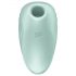 Satisfyer Pearl Diver - akumulators, gaisa viļņu klitora vibrators (mint)