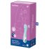 Satisfyer Air Pump Vibrator 5 - gudrs pumpējams vibrators (zils)