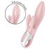 Satisfyer Air Pump Bunny 3 - pumpējamais vibrators (rozā)