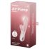 Satisfyer Air Pump Bunny 3 - pumpējamais vibrators (rozā)