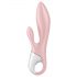 Satisfyer Air Pump Bunny 3 - pumpējamais vibrators (rozā)