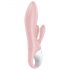 Satisfyer Air Pump Bunny 3 - pumpējamais vibrators (rozā)